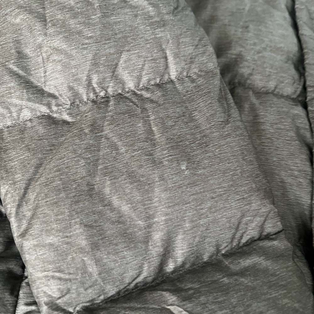 Calvin Klein Metallic Gray Puffer Jacket - Picture 3 of 12
